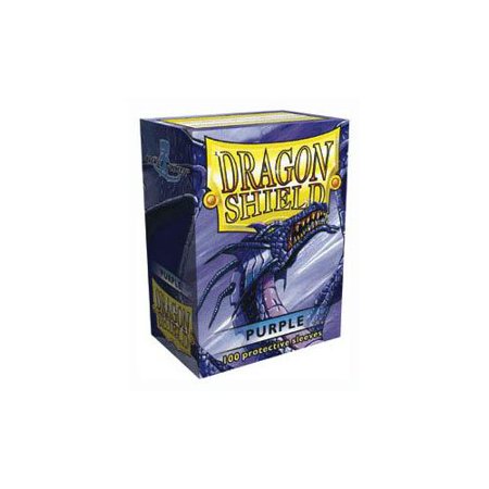 100 Sleeves Dragon Shield : Purple