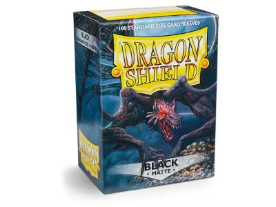 100 Dragon Shield Matte : Black