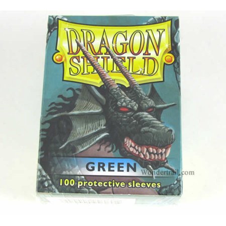 100 Sleeves Dragon Shield : Green