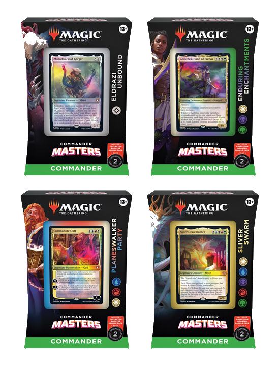 MAGIC : Commander master deck commander Uk