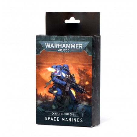 Warhammer 40,000 – Cartes de Fiche Techniques: Space Marines