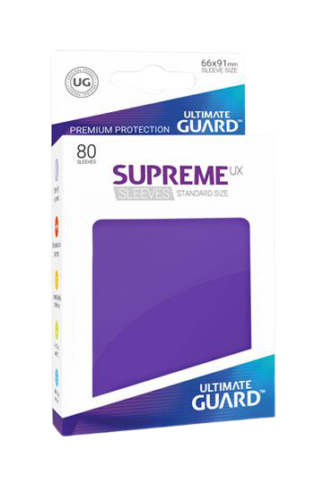 Ultimate Guard 80 pochettes Supreme UX Sleeves taille standard Violet