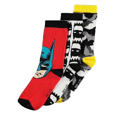 DC Comics pack 3 paires de chaussettes Batman 39-42