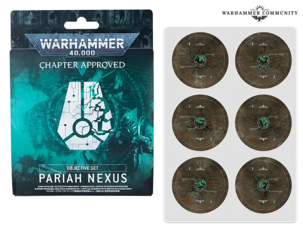 Warhammer 40,000 – SCEAU CAPITULAIRE: SET D'OBJECTIFS NEXUS PARIA