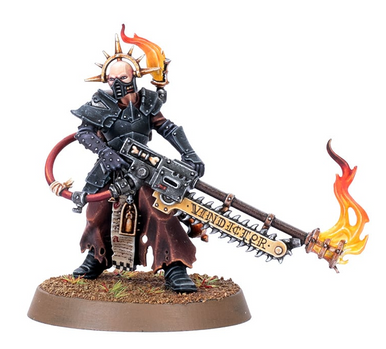 Adepta Sororitas - Ministorum priest with vindicator