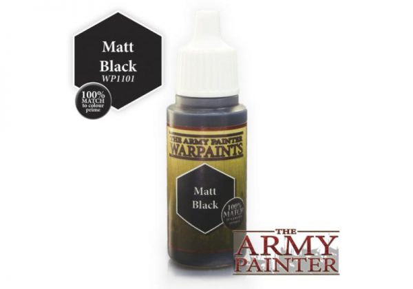 WARPAINTS: MATT BLACK