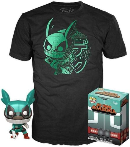 My Hero Academia POP! & Tee set figurine et T-Shirt Deku