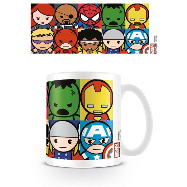 Marvel Comics mug Kawaii Characters