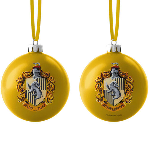 Harry Potter décoration sapin Hufflepuff