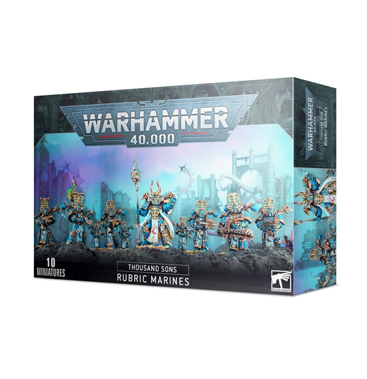 Warhammer 40k : Thousand Sons – Rubric Marines