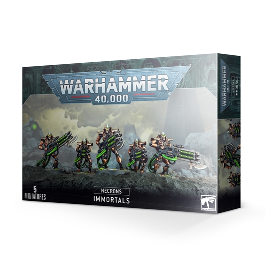 Warhammer 40k : Necrons – Immortals / Deathmarks