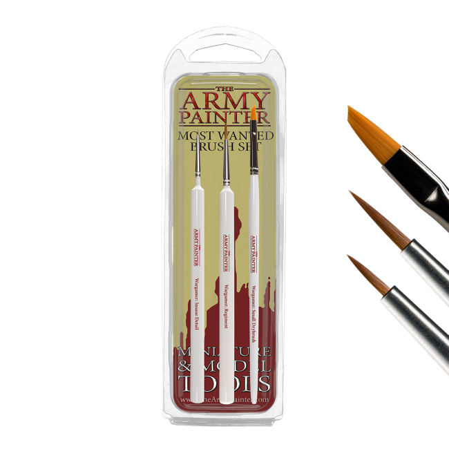 Army Painter - Pinceaux - Most Wanted Brush set