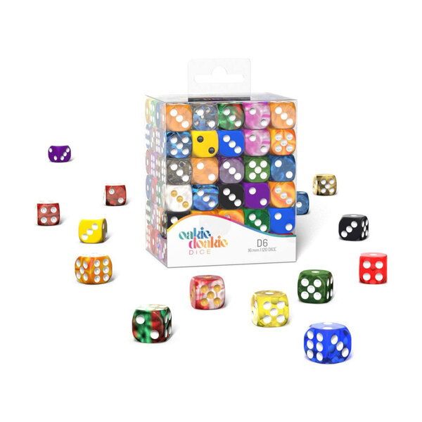 Oakie Doakie Dice dés Retail D6 16 mm