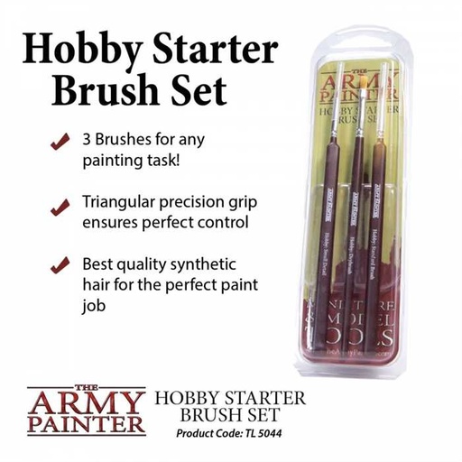 Army Painter - Pinceaux - Hobby Starter Brush Set