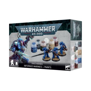 Space Marines: Marines Infernus + Set de Peinture