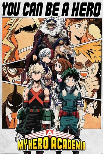 My Hero Academia posters Be a Hero 61 x 91 cm