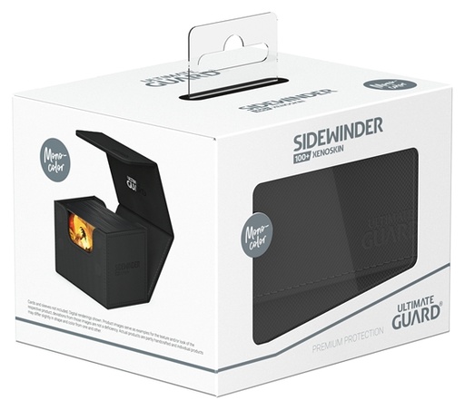 Ultimate Guard Sidewinder 100+ XenoSkin Mono-color Black