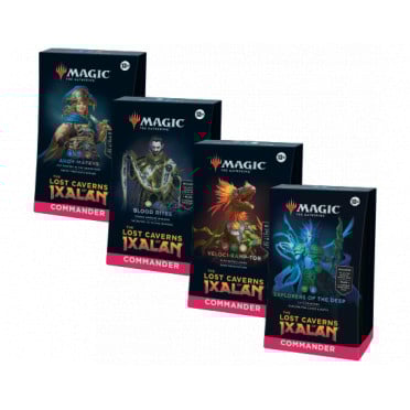 Magic the Gathering Les cavernes oubliées d'Ixalan deck commander UK