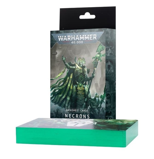 Warhammer 40,000 – Cartes de Fiche Techniques: Necrons