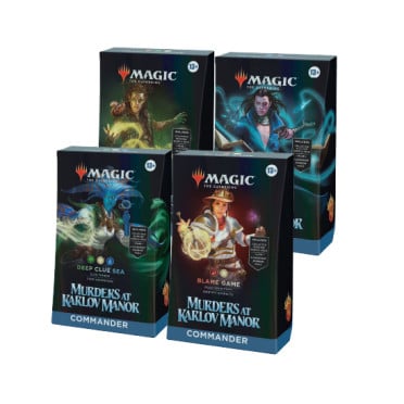 Magic the Gathering Meurtres au manoir Karlov decks Commander *FRANCAIS*