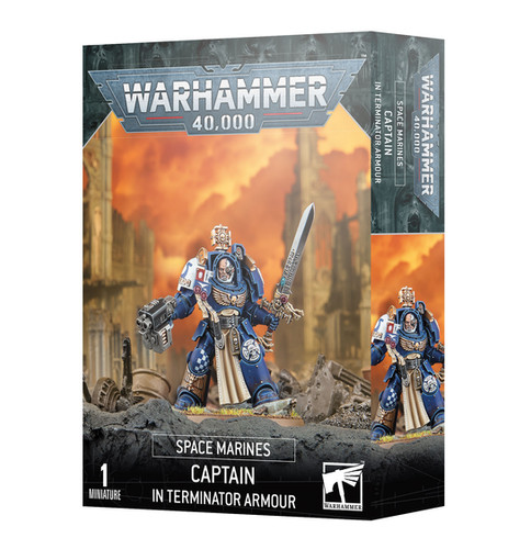 Space Marines –Capitaine en armure terminator