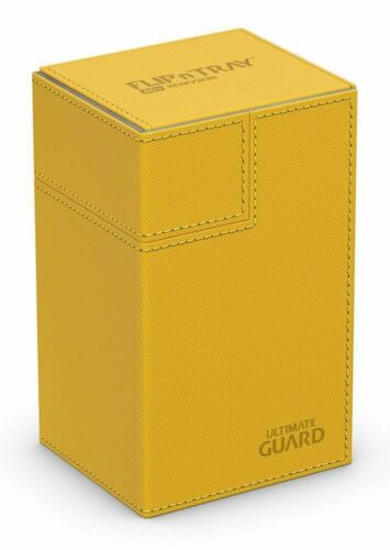 Ultimate Guard Flip´n´Tray Deck Case 80+ taille standard XenoSkin Ambre