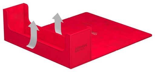 Ultimate Guard Arkhive 400+ XenoSkin Monocolor Rouge
