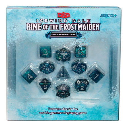 Dungeons & Dragons RPG dés Icewind Dale: Rime of the Frostmaiden