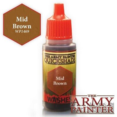 WARPAINTS WASHES: MID BROWN