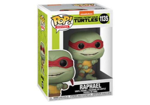 Les Tortues Ninja POP! Movies Vinyl figurine Raphael 9 cm