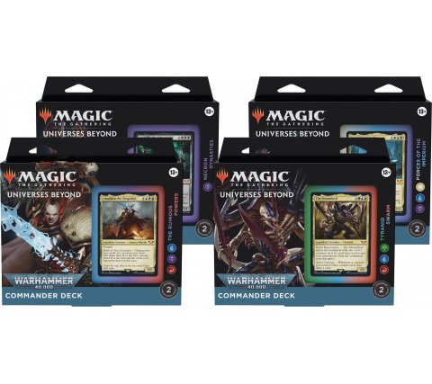 Magic the Gathering Univers Infinis: Warhammer 40,000 decks Commander