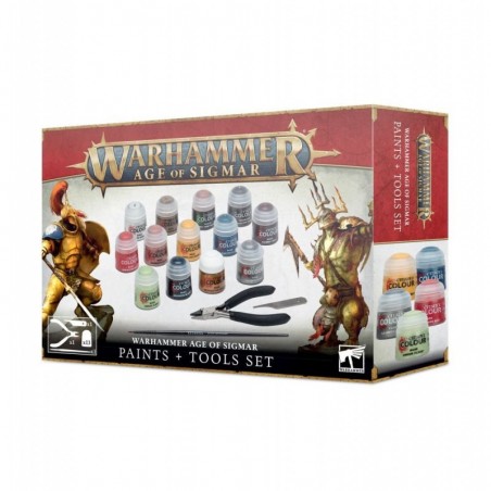 [warhammer] Warhammer Age of Sigmar - Paints + Tools Set