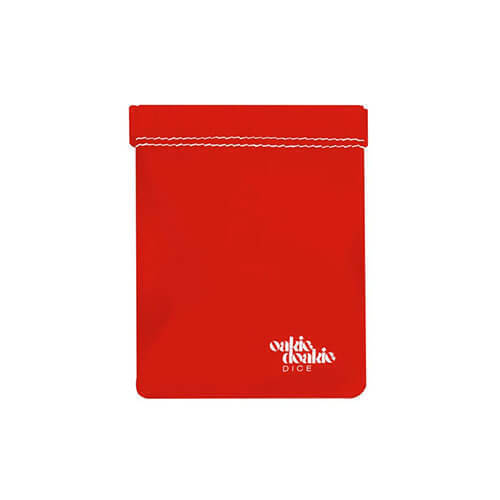 Oakie Doakie Dice sac à dés petit - rouge